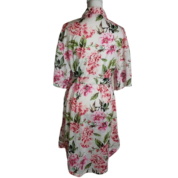Show Me Your Mumu Brie Garden of Bloom Floral Print Robe One Size Fits Most - Picture 4 of 10